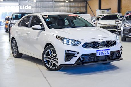 White 2021 Kia Cerato Sedan SPORT+ F