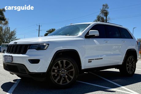 White 2016 Jeep Grand Cherokee SUV 75TH ANNIVERSARY 4X4