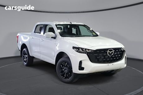 White 2025 Mazda BT50 Ute Tray BT-50
