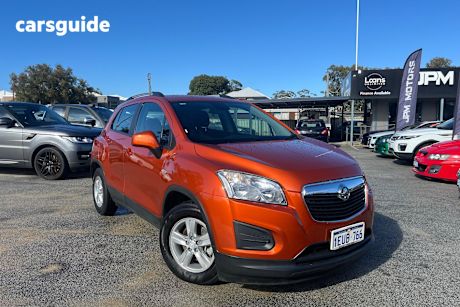 Orange 2015 Holden Trax SUV LS F