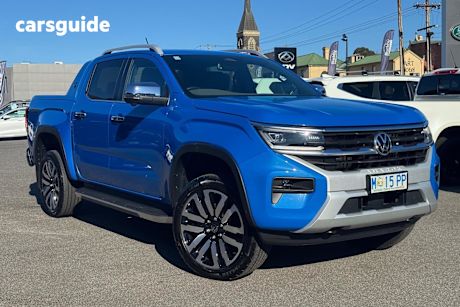 Blue 2024 Volkswagen Amarok Ute Tray TSI452 AVENTURA 4X4