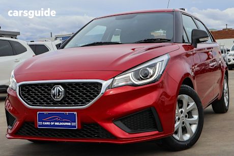 Red 2021 MG MG3 Hatch CORE F