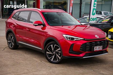 Red 2024 MG ZS Wagon Essence Hybrid+