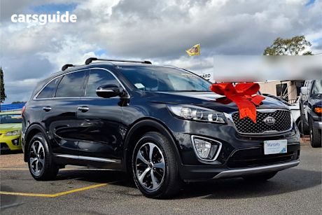 Black 2015 Kia Sorento SUV SLI F