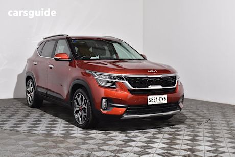 Orange 2022 Kia Seltos Wagon Gt Line (Fwd) Limited Edition