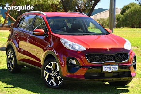 Red 2019 Kia Sportage Wagon Si Premium (Fwd)