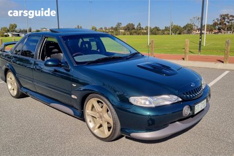 Green 1997 Ford Falcon Sedan GT R