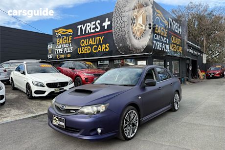 Black 2009 Subaru Impreza Sedan Wrx (Awd)