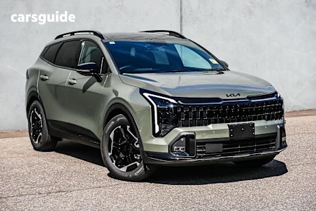 Green 2025 Kia Sportage SUV HEV GT-LINE 4WD