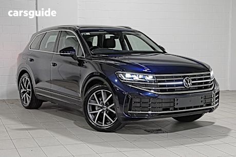 Blue 2024 Volkswagen Touareg SUV 210TDI ELEGANCE 4WD