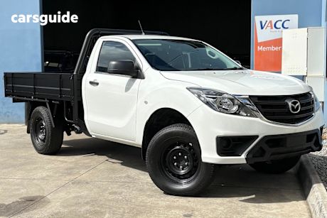 White 2019 Mazda BT-50 Ute Tray XT HI-RIDER R