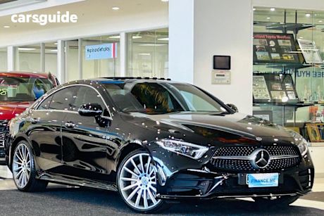 Black 2019 Mercedes-Benz CLS-Class Sedan CLS450 4WD