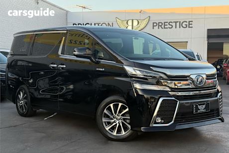 Black 2015 Toyota Vellfire OtherCar EXECUTIVE LOUNGE HYBRID