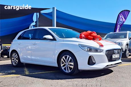 White 2018 Hyundai I30 Hatch ACTIVE F