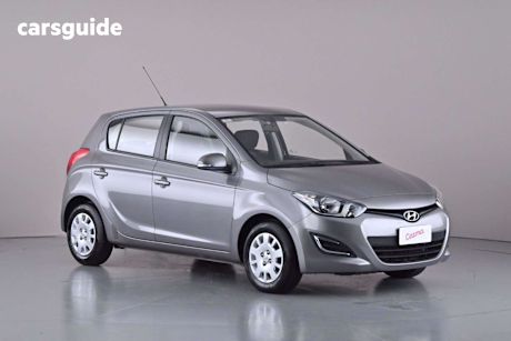 Grey 2014 Hyundai I20 Hatchback Active
