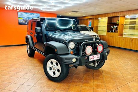 Grey 2007 Jeep Wrangler SUV (4X4) JK 4D SOFTTOP MULTI POINT