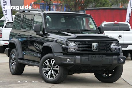 Black 2025 GWM Tank 300 SUV ULTRA 4X4