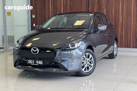 Grey 2024 Mazda 2 Hatchback G15 Pure