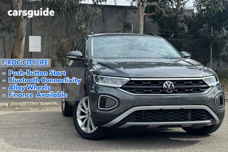 Grey 2023 Volkswagen T-ROC SUV CITYLIFE F