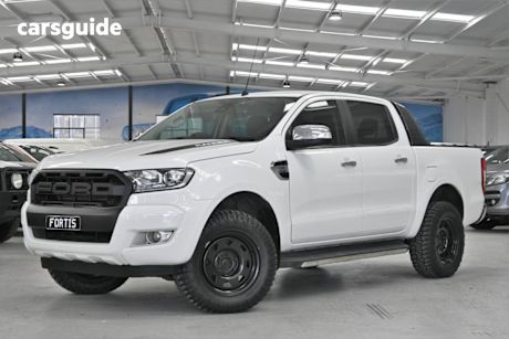 White 2016 Ford Ranger Dual Cab Utility Xlt 3.2 (4X4)