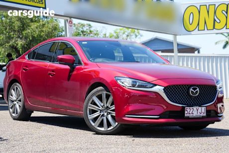 Red 2018 Mazda 6 Sedan Atenza