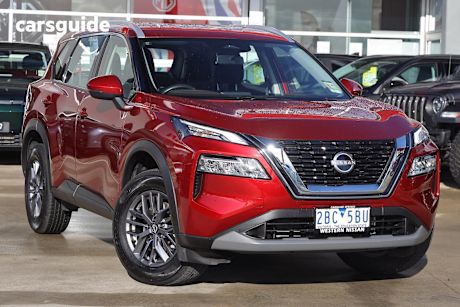 Red 2025 Nissan X-Trail SUV ST 4X4