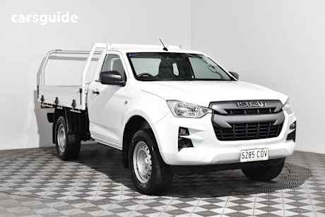 White 2021 Isuzu D-MAX Ute Tray SX HIGH RIDE R