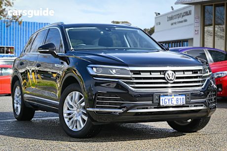 Black 2019 Volkswagen Touareg SUV 190TDI 4WD