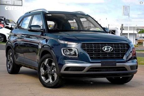 Blue 2025 Hyundai Venue SUV ACTIVE F