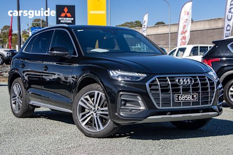 Black 2020 Audi Q5 SUV 45 TFSI 4X4