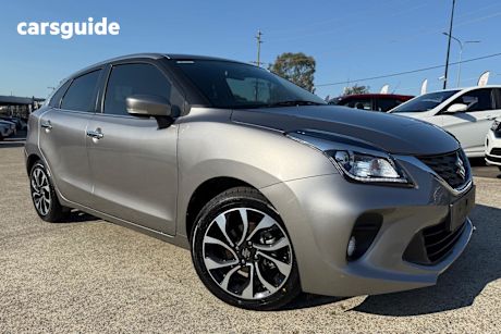 Silver 2021 Suzuki Baleno Hatch GLX F