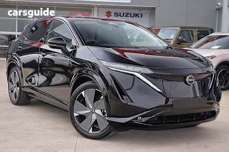 Black 2025 Nissan Ariya SUV EVOLVE 4WD