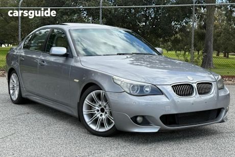 Silver 2006 BMW 540I Sedan