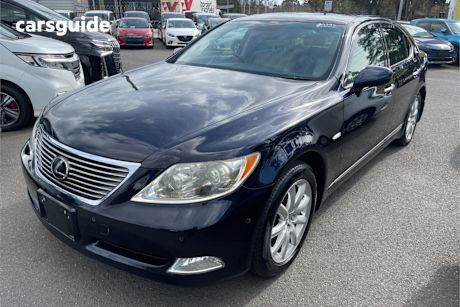 Black 2006 Lexus LS Sedan LS460 R