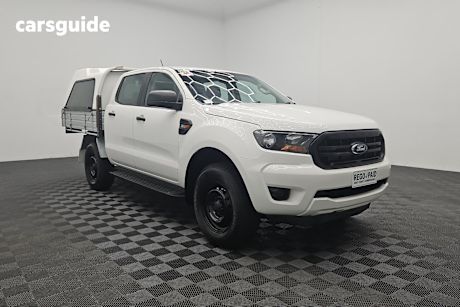 White 2021 Ford Ranger Ute Tray XL 4X4