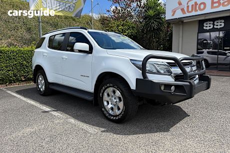 White 2017 Holden Trailblazer Wagon Lt (4X4)
