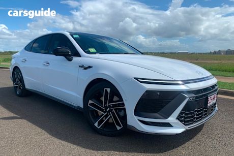 White 2024 Hyundai Sonata Sedan N Line