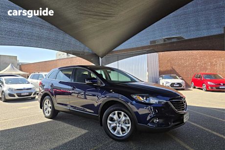 Blue 2013 Mazda CX-9 SUV CLASSIC F