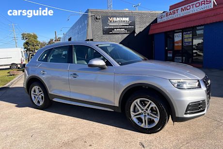 Silver 2017 Audi Q5 Wagon 2.0 Tdi Quattro Design