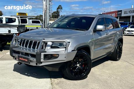 Grey 2015 Jeep Grand Cherokee SUV LAREDO 4X4