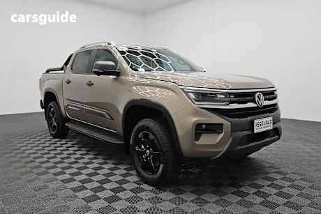 Beige 2023 Volkswagen Amarok Ute Tray TDI600 PANAMERICANA 4X4