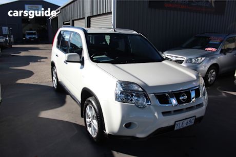 White 2012 Nissan X-Trail Wagon St (Fwd)