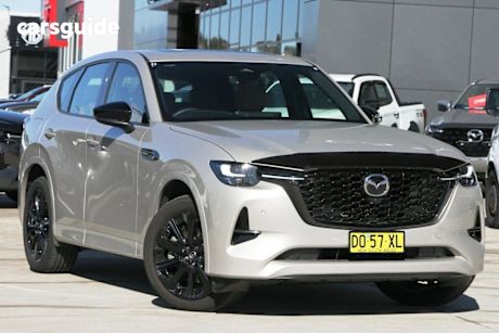 Silver 2023 Mazda CX-60 SUV P50E AZAMI 4X4