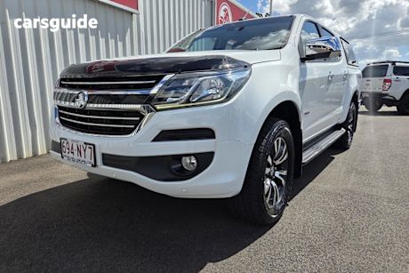 White 2016 Holden Colorado Crew Cab Pickup Ltz (4X4)