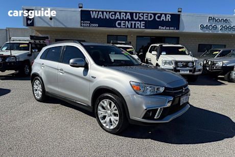 Silver 2018 Mitsubishi ASX Wagon Es Adas ( 2Wd)