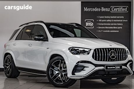 White 2023 Mercedes-Benz GLE53 Wagon 4Matic+ (Hybrid)