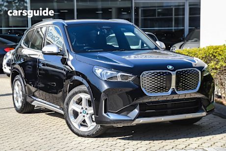 Black 2024 BMW IX1 SUV EDRIVE20 XLINE F