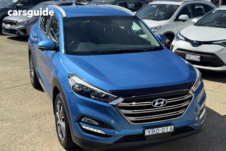 Blue 2016 Hyundai Tucson Wagon Elite (Awd)