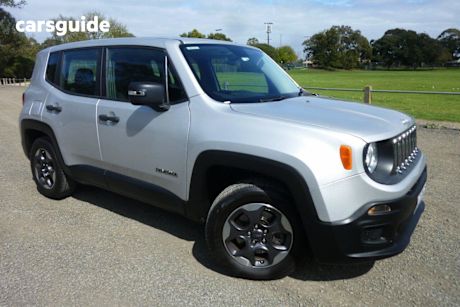 Silver 2016 Jeep Renegade Hatch SPORT F