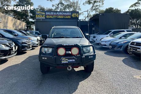 Black 2012 Mitsubishi Triton Double Cab Utility Glx (4X4)